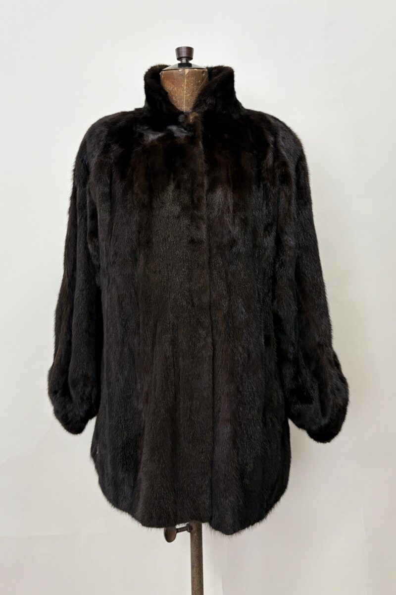 Extra Large Ranch Mink 3/4 Coat